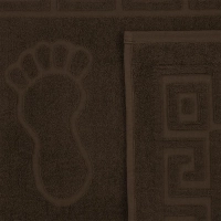 Полотенце махровое УЗБ Коврик,S  50х70 кор,137332