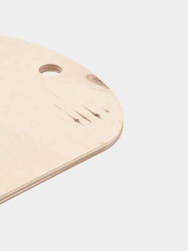 Доска разделочная сувенирная Дарим Красиво «Символ года. Любви и нежности!», дерево, 27.5×19.5×0.5 см, разноцветная