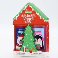 Подарочный набор косметики «Новогодних чудес», гель для душа 2 шт х 100 мл, URAL LAB Подарочный набор косметики «Новогодних чудес», гель для душа 2 шт х 100 мл, URAL LAB