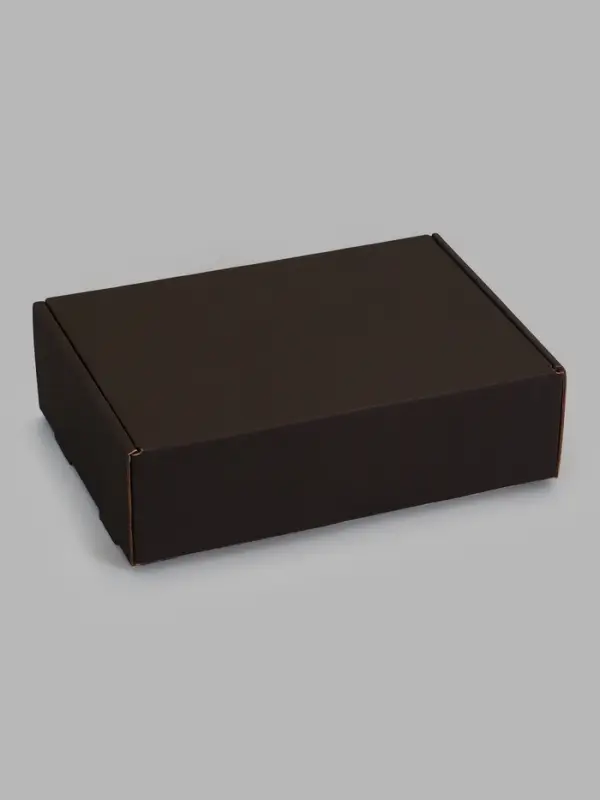 Коробка самосборная, черная, 31 х 22 х 9,5 см