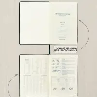 Ежедневник датированный Calligrata, А5, 2026, твёрдая обложка из искусственной кожи &laquo;Небраска&raquo;, 168 листов, зелёный