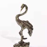 Фигурка декоративная &laquo;Журавль&raquo;, металл, 2.9&times;1.6&times;5.1 см