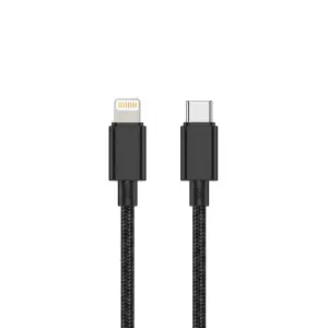 Кабель X119 HOCO Type-C на Lightning 1M 27W черный