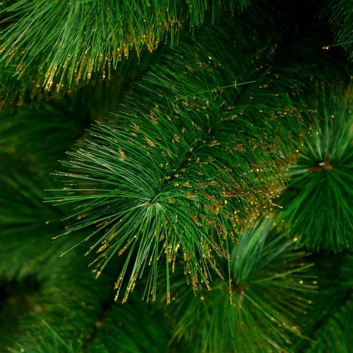 Кедр золото 150 см, d нижнего яруса 85 см, d иголок 10 см, 152 ветки, металл подставка Кедр золото 150 см, d нижнего яруса 85 см, d иголок 10 см, 152 ветки, металл подставка