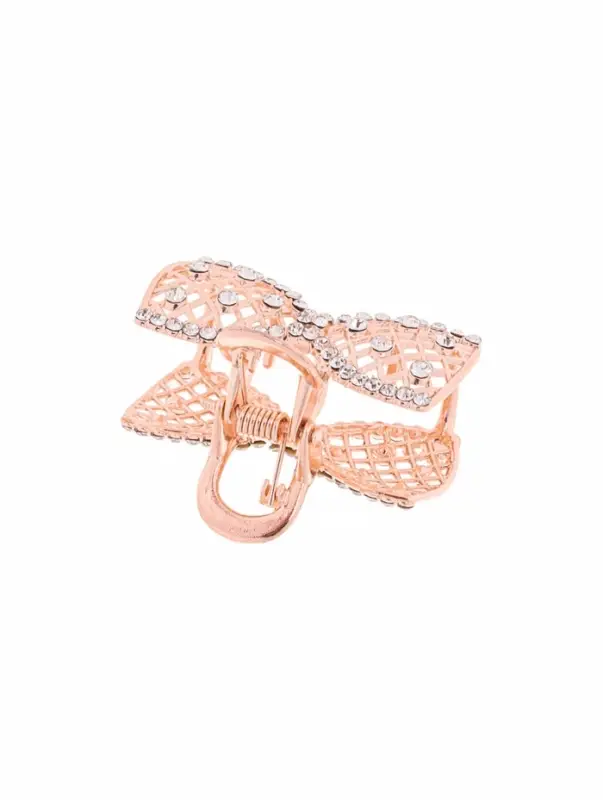 Крабик для волос &laquo;Элери&raquo;, бант, 4 см, золотистый