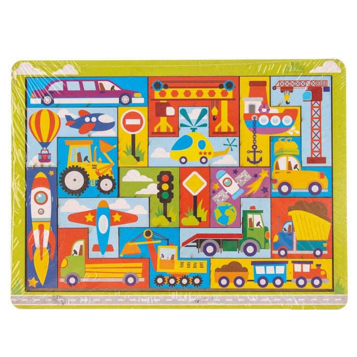 Головоломка тетрис «Транспорт» Головоломка тетрис «Транспорт»