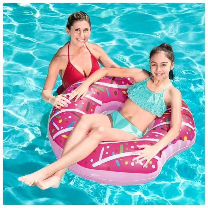 Круг для плавания Bestway &laquo;Пончик&raquo;, надувной, d=107 см, от 12 лет, МИКС, 36118