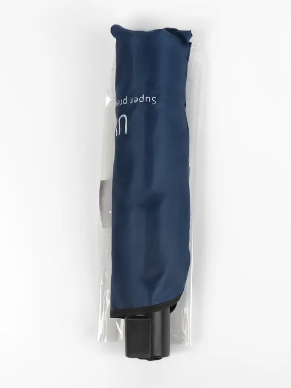 Зонт механический &laquo;Однотонный&raquo;, 4 сложения, 8 спиц, R=47/55 см, d=94 см, синий