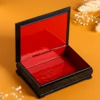 Шкатулка «Букет с ромашками», 10×14 см, лаковая миниатюра