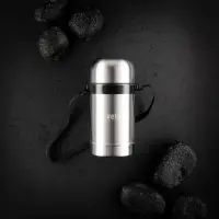 VETTA Термос металлический "Суповой" с широким горлом 0,75л серебристый