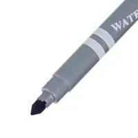 Фломастеры, 6 цветов, двусторонние, круглый наконечник 2 мм/5 мм, вентилируемый колпачок, в блистере
