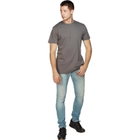 Футболка (160г) с кор.рукавом т.сер.(XXL)