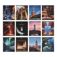 Комплект 12 предметных тетрадей 48 листов, справочная информация, 60гр, Моменты