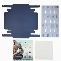 Коробка-адвент под 16 конфет, &laquo;Джентльмен&raquo;, 19&times;19&times;2.5 см, кондитерская упаковка