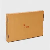 Плетёная корзина для белья с крышкой &laquo;Лён&raquo;, 45 л, 43&times;20&times;60 см, графит