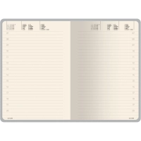 Ежедневник недатированный А5 MEGAPOLIS CLASSIC FLEX КРАСНЫЙ, 3-788/04