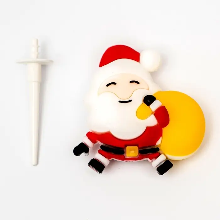 Топпер новогодний для торта &laquo;Дед Мороз с мешком&raquo;, 15 см