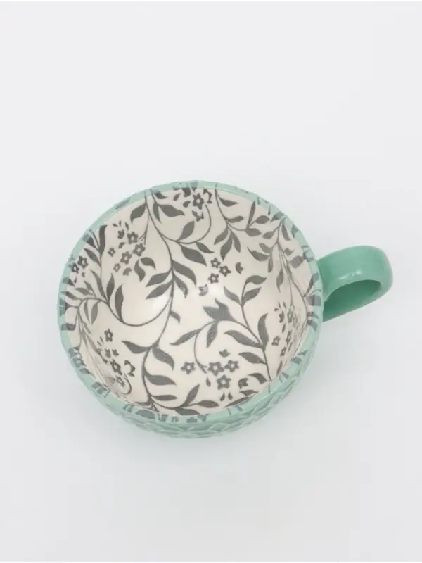 Кружка керамическая &laquo;Листья&raquo;, 290 мл