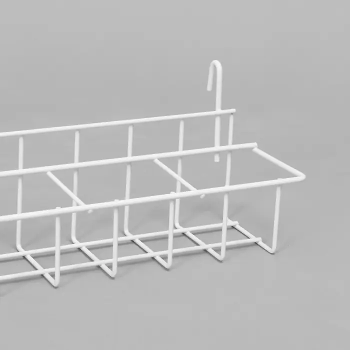 Корзина под семена на сетку 59&times;8.5&times;9 см, белая