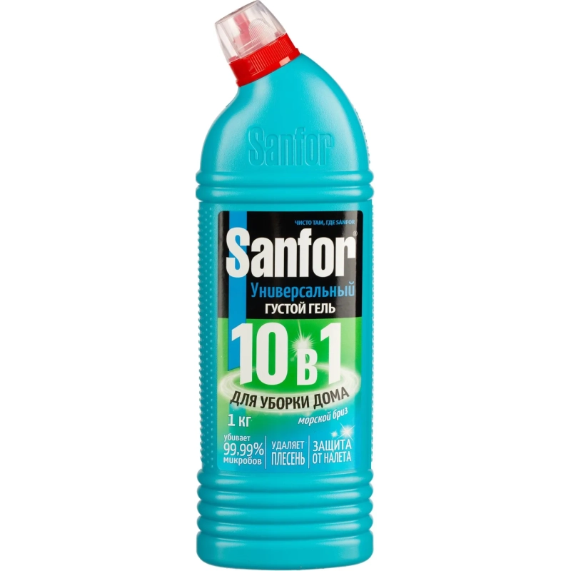 Средство для сантехники Sanfor универсал морской бриз 1000гр