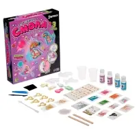 Набор для опытов &laquo;Эпоксидная смола&raquo;, брелоки с наполнением, 3 молда