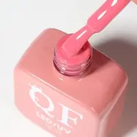 Гель лак для ногтей, однотонный, трехфазный, 10 мл, LED/UV, розовый (190)