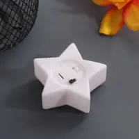 Фигурка световая RISALUX &laquo;Звезда. Гора&raquo;, LED-ночник, 3xLR1130, 7&times;7&times;2.5 см