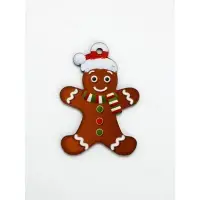 Подвеска новогодняя деревянная &laquo;Печенька&raquo;, набор 10 шт.
