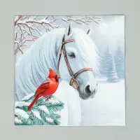 Салфетки бумажные трёхслойные «Волшебная лошадь», 33х33, 20шт