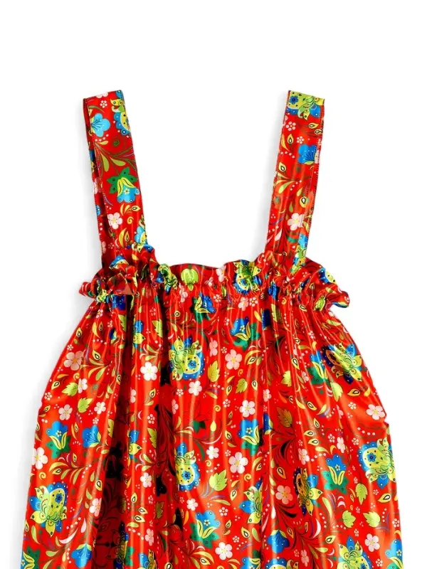 Сарафан карнавальный «Русская девица», р-р 42-52, красный