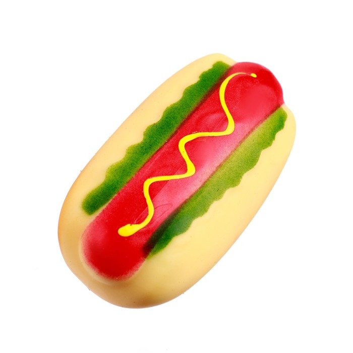 Мялка «Хот-дог», цвета МИКС Мялка «Хот-дог», цвета МИКС