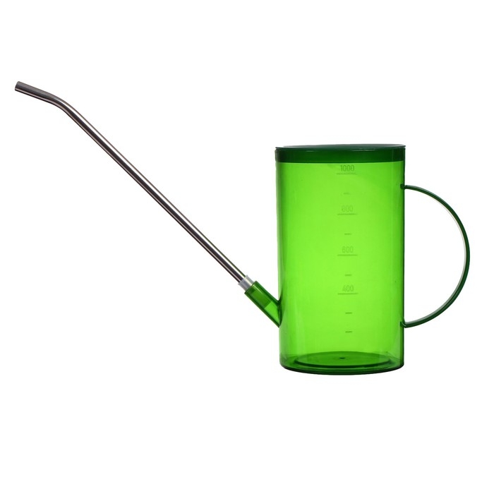 Лейка, 1 л, без рассеивателя, зелёная, Greengo Лейка, 1 л, без рассеивателя, зелёная, Greengo