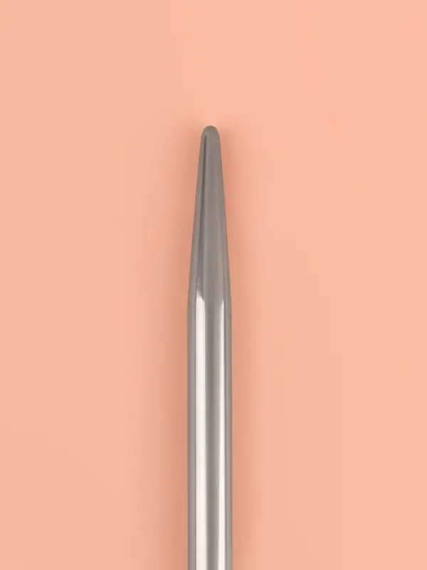 Спицы круговые, для вязания, с пластиковой леской, d=4.5 мм, 14/80 см, с иглой Спицы круговые, для вязания, с пластиковой леской, d=4.5 мм, 14/80 см, с иглой