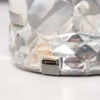 Светильник с сенсорным диммированием Crystal Water Drop 2LED, 19x9x9 см