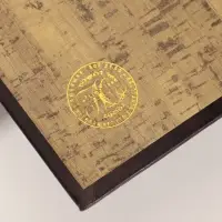 Шкатулка - книга сейф &laquo;Король&raquo;, дерево, искусственная кожа, 26&times;17&times;5 см