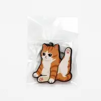 Брелок для ключей &laquo;Кот&raquo;, дерево, 4.5&times;5 см