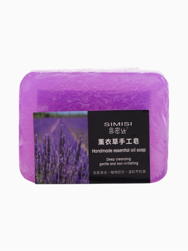 Мыло ручной работы с эфирным маслом лаванды, 90 г