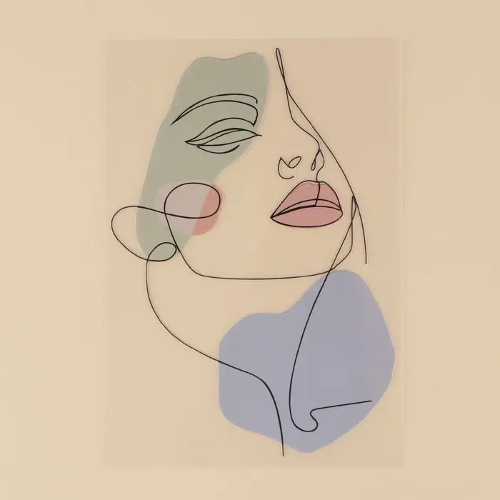 Термонаклейка для текстиля &laquo;Линии&raquo;, 10.37 х 14.97 см