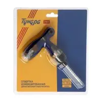 Отвёртка комбинированная &laquo;ТУНДРА ВДОМ&raquo;, PH2/SL6&times;75-110 мм, 3 в 1, реверс, обрезиненная рукоятка