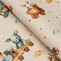 Бумага упаковочная глянцевая &laquo;Детские игрушки&raquo;, 100&times;70 см