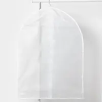 Чехол для одежды Доляна, плотный, 60&times;80 см, цвет белый