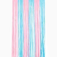 Занавес для фотозоны 1х2 м., розово-голубой Занавес для фотозоны 1х2 м., розово-голубой