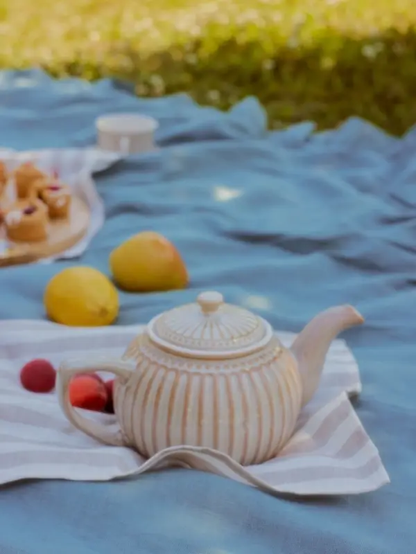 Заварочный чайник Доляна &laquo;Винтаж&raquo;, 1.1 л, керамика, бежевый