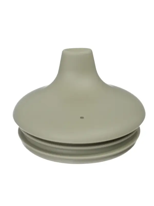 Поильник силиконовый с носиком, с ручками 6+ мес, 200 мл, серый, Крошка Я