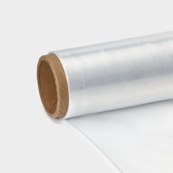 Плёнка пищевая Доляна, 30 см × 100 м, 8 мкм, цвет белый Плёнка пищевая Доляна, 30 см × 100 м, 8 мкм, цвет белый