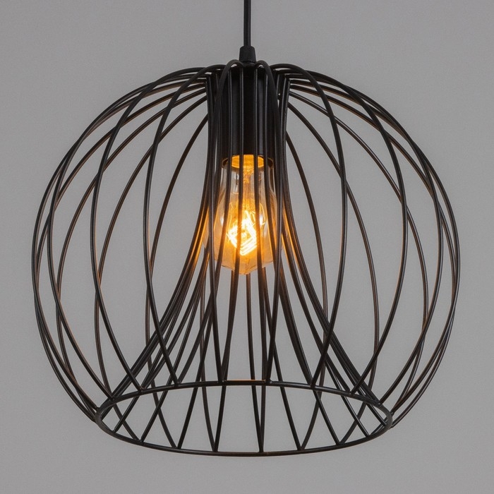 Светильник BayerLux  Светильник BayerLux "Шар" Е27 40Вт черный 30х30х30-130см