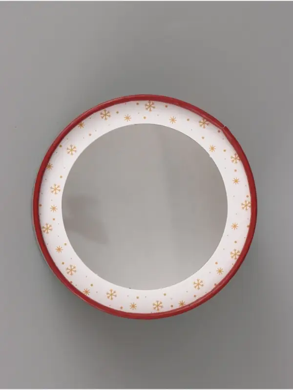 Коробка подарочная для макарун, тубус с окном &laquo;Щелкунчик&raquo;, 12&times;12&times;5 см