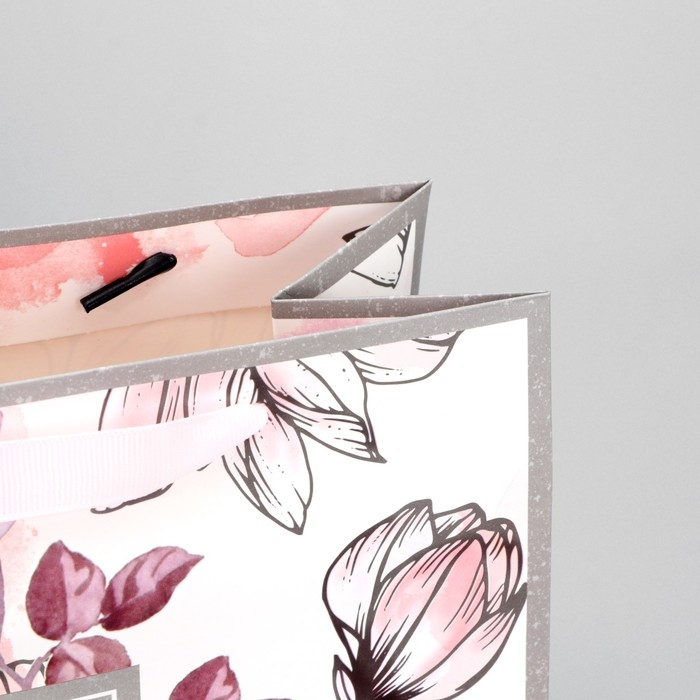 Пакет подарочный ламинированный горизонтальный, упаковка, &laquo;Present for you&raquo;, ML 27 х 23 х 11,5 см