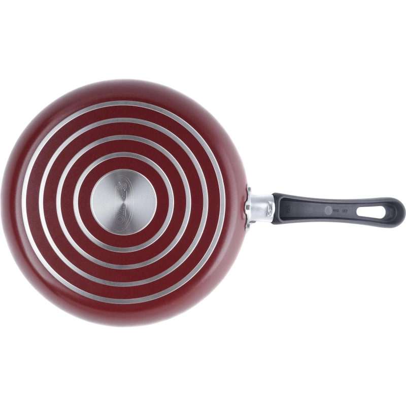 Сковорода алюминий 24 см + стеклянная крышка SCOVO СЭ-028