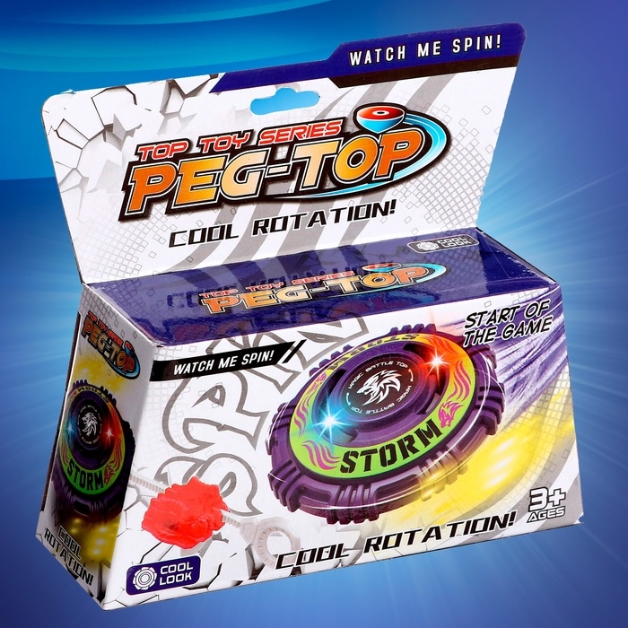 Волчок «Атака зверя», с устройством запуска, цвет МИКС Волчок «Атака зверя», с устройством запуска, цвет МИКС